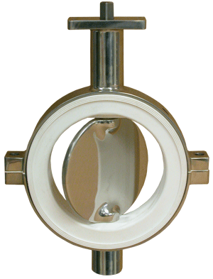 Series 486 Stainless Steel Butterfly Valve