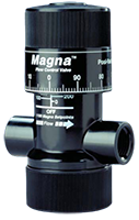 Magna™ Series 608 Black Nylon Flow Control Valve