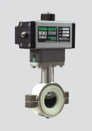 Purpose: Material Cut-Off Valve with Electrical Grounding Option for Handling Explosive Food Powder