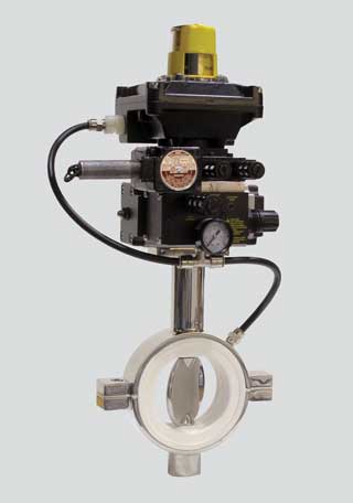 Purpose: Outlet Valve for Handling Animal Vitamin Powders Being Discharged from a Packaging Machine