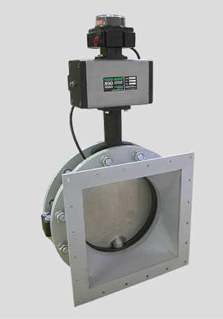 Purpose: Material Cut-Off Valve Handling Portland Cement Discharging from a Silo to a Load Out Spout