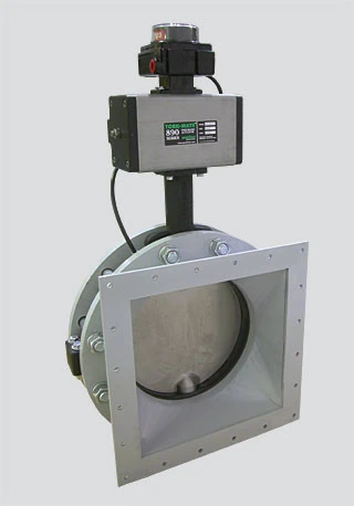 Purpose: Material Cut-Off Valve Handling Portland Cement Discharging from a Silo to a Load Out Spout