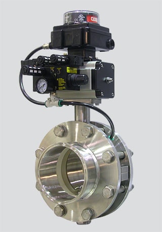 Purpose: Dust Collector Outlet Valve with Ferrule Connections for Discharging Flavor Additives