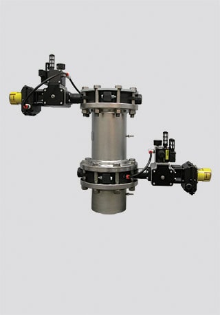Purpose: Double Dump Valve Assembly Discharging Catalyst from a Dust Collector