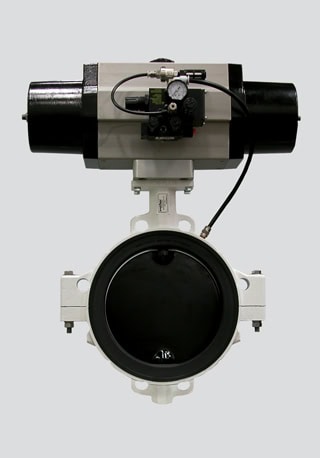 Purpose: On/Off Valve Handling Acidic Air from a Spray Dryer